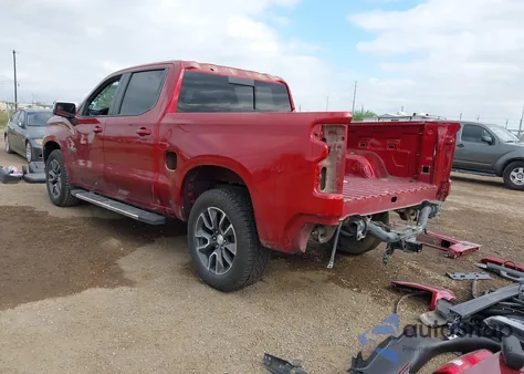 2021 Chevrolet Silverado 1500 2Wd Short Bed Lt from USA, damaged, VIN 3GCPWCED7MG296887